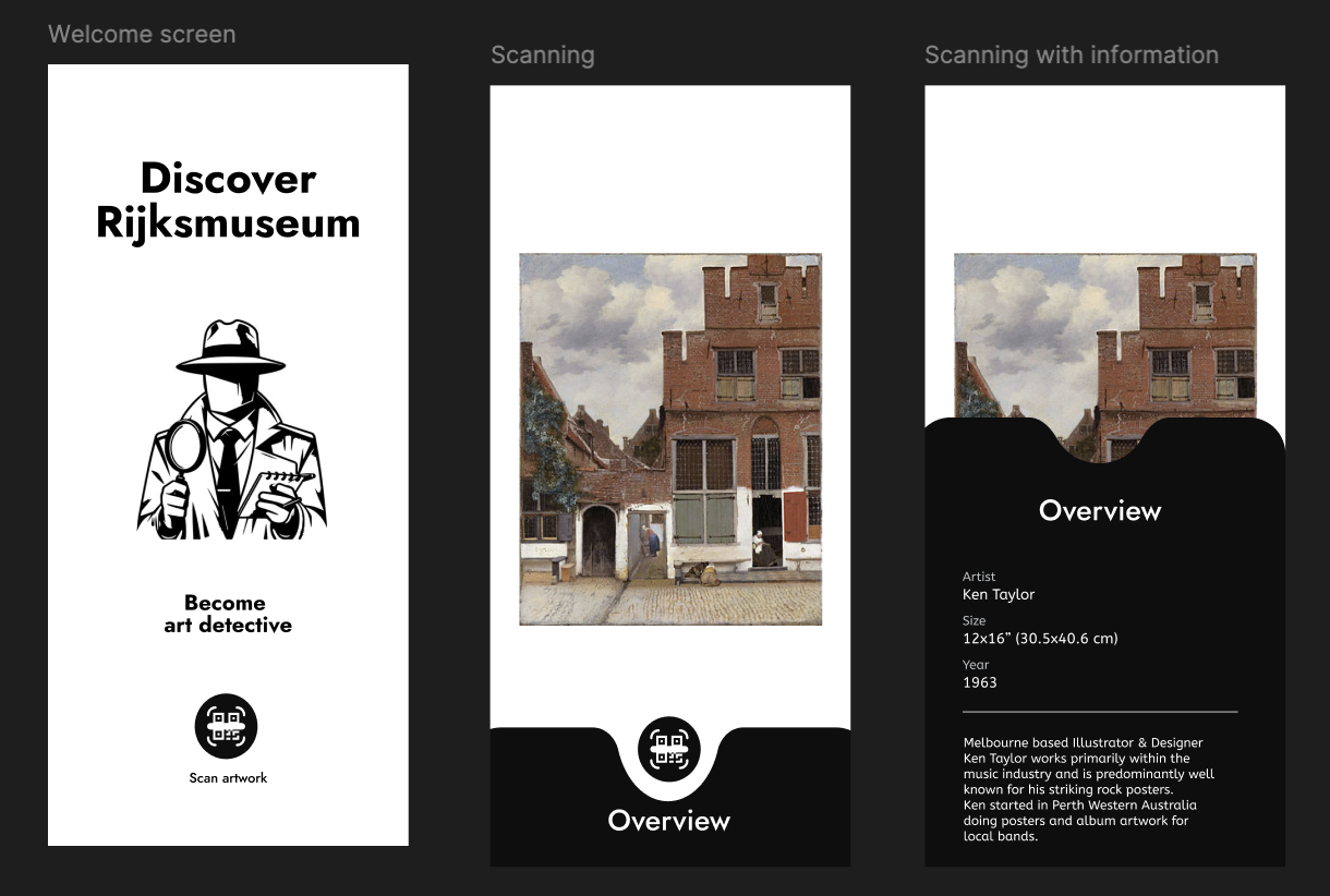 First design iteration